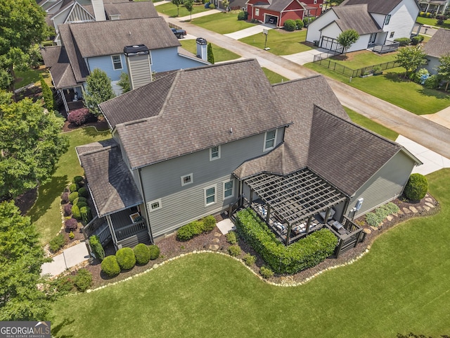 1111 Cobblestone Dr, Bogart, GA 30622 - aerial view of residential area