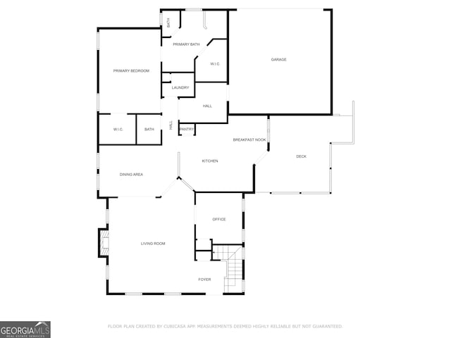 1111 Cobblestone Dr, Bogart, GA 30622 - home floor plan