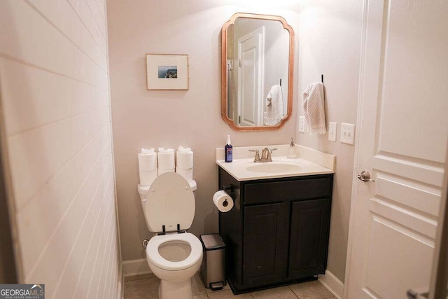 6298 Pierless Ave, Sugar Hill, GA 30518 - bathroom featuring vanity and tile patterned floors