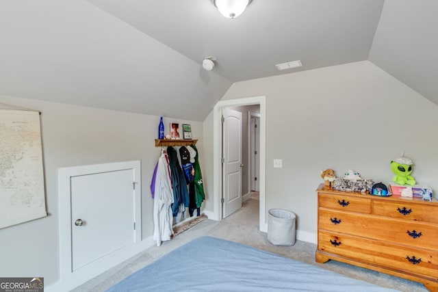6540 Terracewood Ln, Gainesville, GA 30506 - bedroom with lofted ceiling, carpet floors, and baseboards