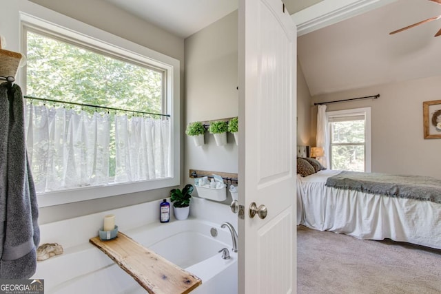 6540 Terracewood Ln, Gainesville, GA 30506 - full bath featuring ensuite bathroom, a ceiling fan, and a bath