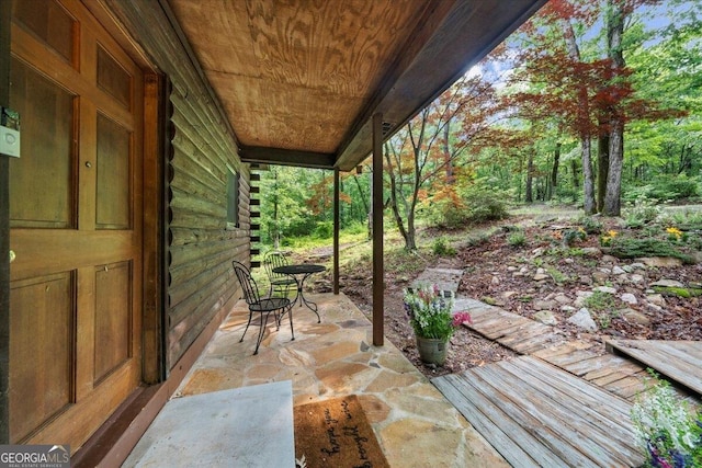 15 Bailey St, Whitesburg, GA 30185 - view of patio