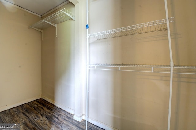 6 Mill St, Jackson, GA 30233 - spacious closet with wood finished floors