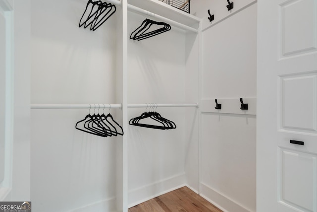 102 Rockyford Rd, Atlanta, GA 30317 - walk in closet with light wood finished floors