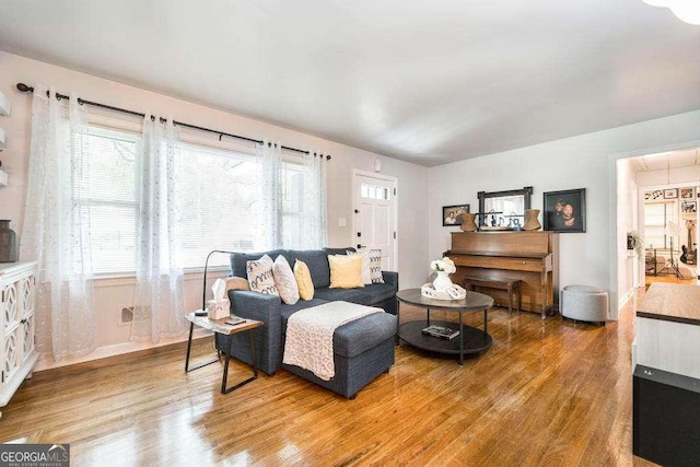 913 7th Ave, Albany, GA 31701 - living area with light wood finished floors