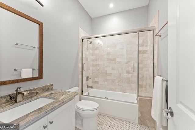 146 David Dr, Tiger, GA 30576 - full bath featuring vanity and combined bath / shower with glass door