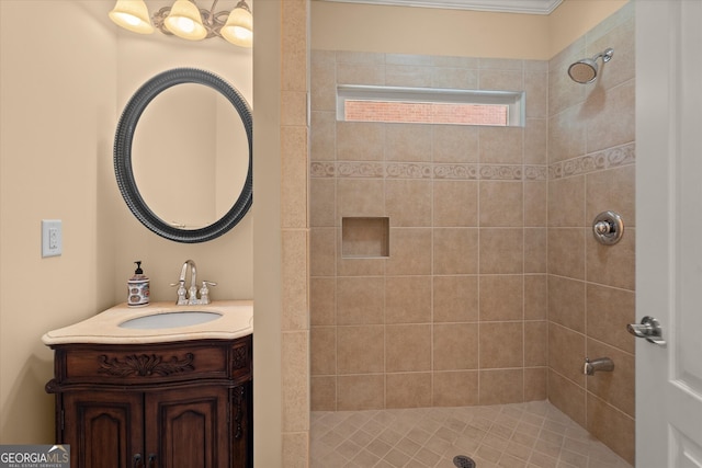 10565 Highgate Manor Ct, Duluth, GA 30097 - full bath featuring a tile shower and vanity