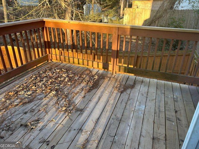 3808 Holy Cross Ct, Decatur, GA 30034 - view of deck