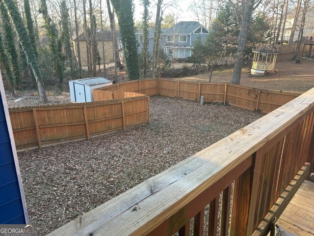 3808 Holy Cross Ct, Decatur, GA 30034 - view of fenced backyard