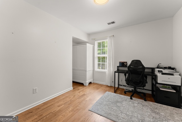 2605 Fort Apachee Trl, Dacula, GA 30019 - office featuring wood finished floors and baseboards