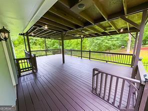 241 Sarann Ct NW, Lilburn, GA 30047 - view of wooden deck