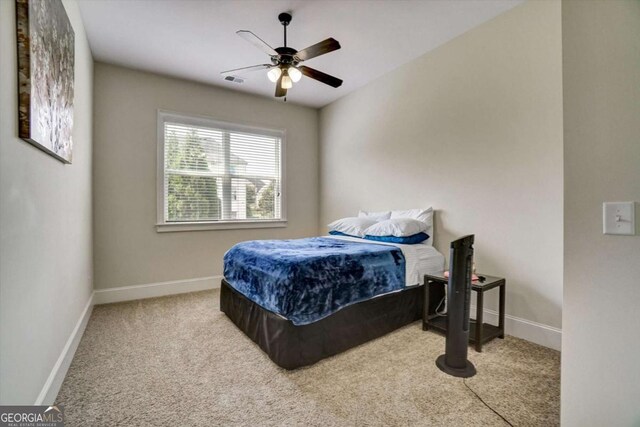 1835 Henley Way, Alpharetta, GA 30009 - carpeted bedroom featuring baseboards and ceiling fan