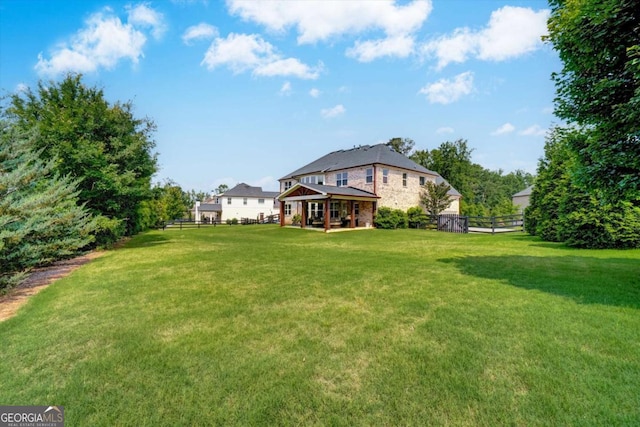 1835 Henley Way, Alpharetta, GA 30009 - view of yard