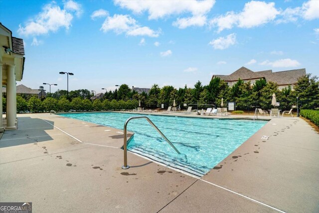 1835 Henley Way, Alpharetta, GA 30009 - community pool featuring a patio