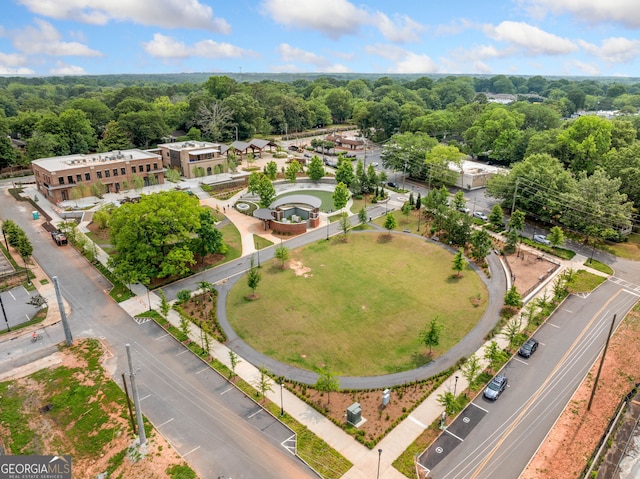 1138 Berkeley Rd, Avondale Estates, GA 30002 - aerial view of a heavily wooded area