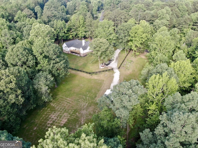128 Golden Hills Dr, Woodstock, GA 30189 - aerial view of property's location featuring a forest