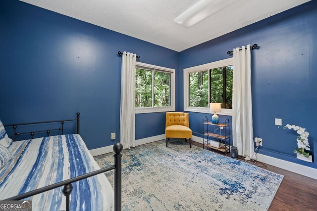 545 Matterhorn Way, Alpharetta, GA 30022 - bedroom featuring baseboards and wood finished floors