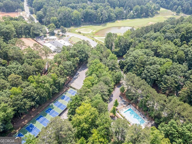 545 Matterhorn Way, Alpharetta, GA 30022 - aerial view of property's location with a large body of water