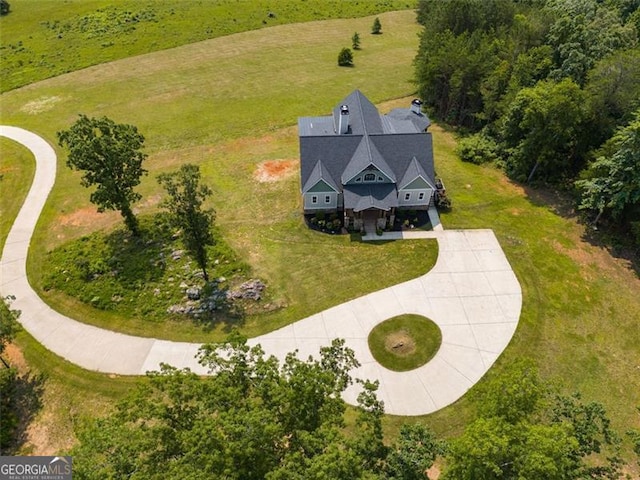 1204 Springdale Rd, Rockmart, GA 30153 - aerial view of property and surrounding area