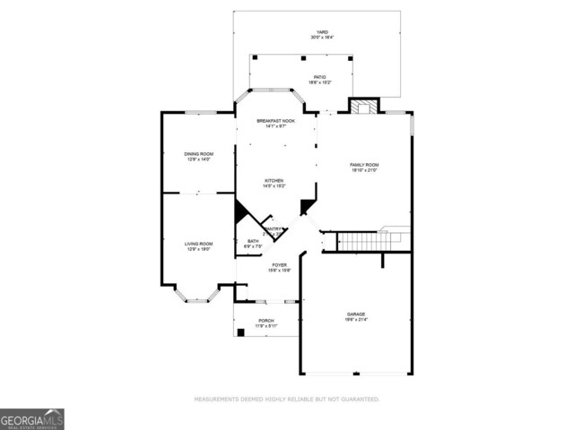 212 Jetta Cir, Mcdonough, GA 30253 - view of floor plan / room layout