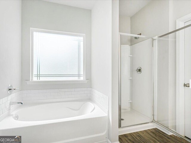 340 Louise Ln, Canton, GA 30114 - full bath with a bath and a stall shower