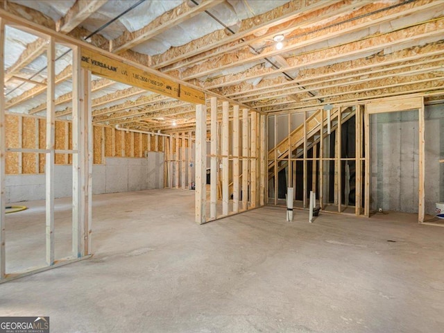 340 Louise Ln, Canton, GA 30114 - view of unfinished below grade area