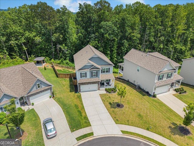 340 Louise Ln, Canton, GA 30114 - aerial view of property and surrounding area