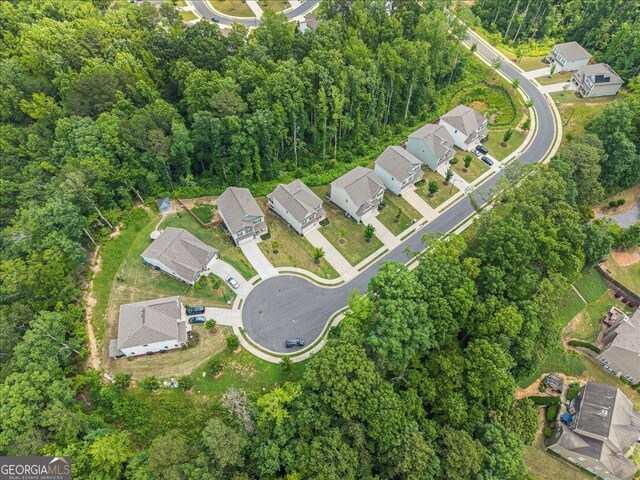 340 Louise Ln, Canton, GA 30114 - aerial view of property and surrounding area with nearby suburban area