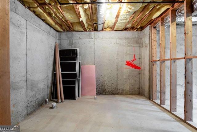 4045 Hillcrest View Ct, Suwanee, GA 30024 - view of unfinished below grade area
