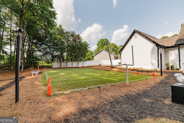 870 Rutherford Dr, Dacula, GA 30019 - view of yard