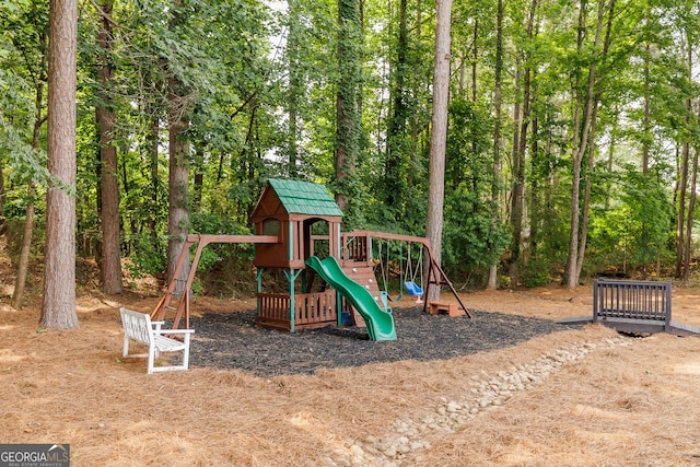 870 Rutherford Dr, Dacula, GA 30019 - view of play area with view of scattered trees