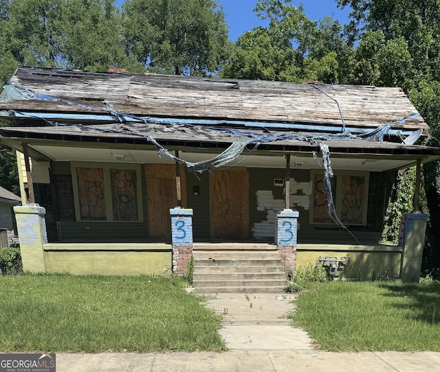 1425 3rd St, Macon, GA 31201 - view of front facade with a porch