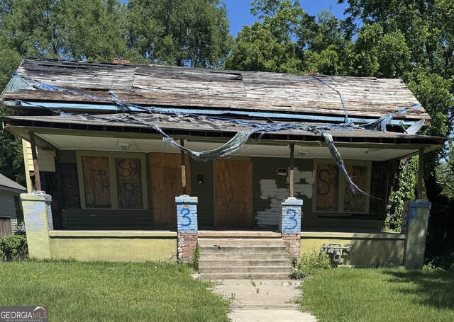 1425 3rd St, Macon, GA 31201 - view of front of home featuring a porch