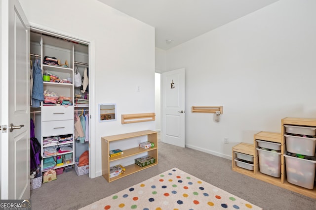 1998 Lakeview Bend Way, Buford, GA 30519 - game room featuring carpet flooring and baseboards