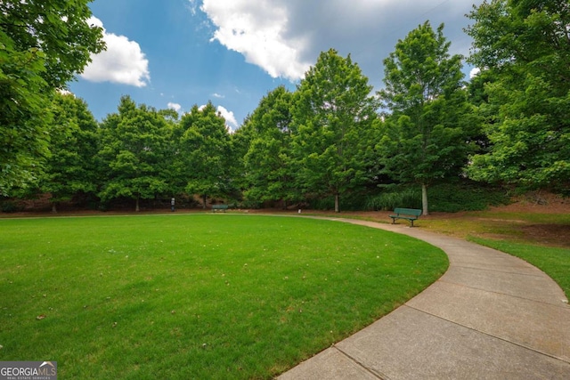 2264 Ewell Park Dr, Lawrenceville, GA 30043 - view of home's community featuring a lawn