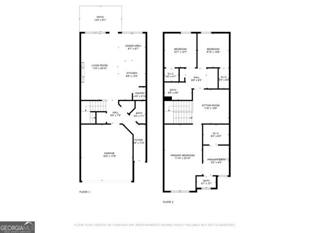 61 N Auburn Landing Pl, Auburn, GA 30011 - floor plan / room layout