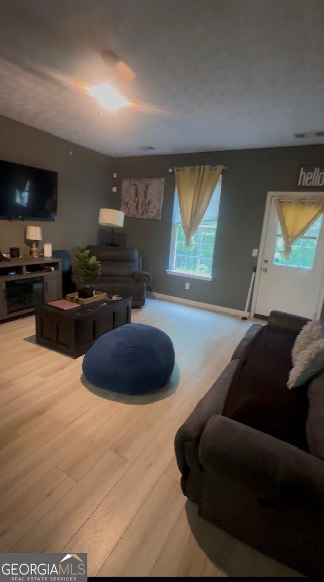 1794 Fielding Way, Hampton, GA 30228 - living area featuring wood finished floors