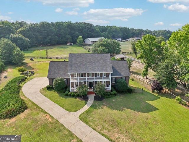3480 Indian Shoals Rd, Dacula, GA 30019 - view from above of property