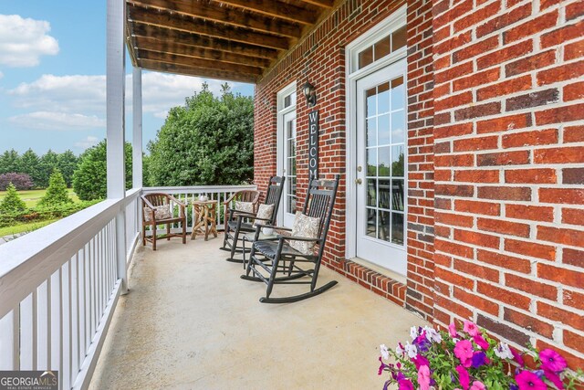 3480 Indian Shoals Rd, Dacula, GA 30019 - view of balcony