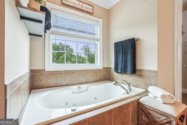 3480 Indian Shoals Rd, Dacula, GA 30019 - full bath featuring a tub with jets