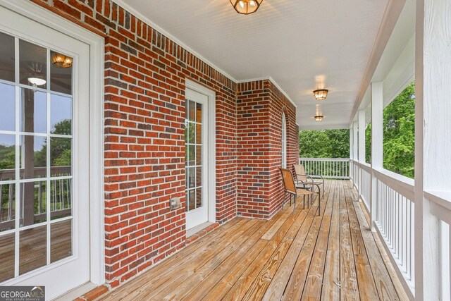 3480 Indian Shoals Rd, Dacula, GA 30019 - view of porch