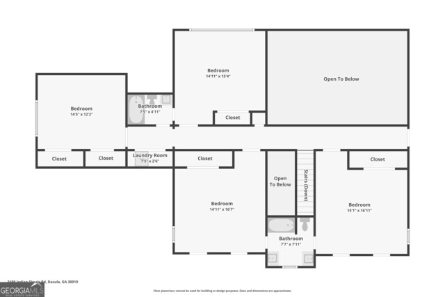 3480 Indian Shoals Rd, Dacula, GA 30019 - property floor plan