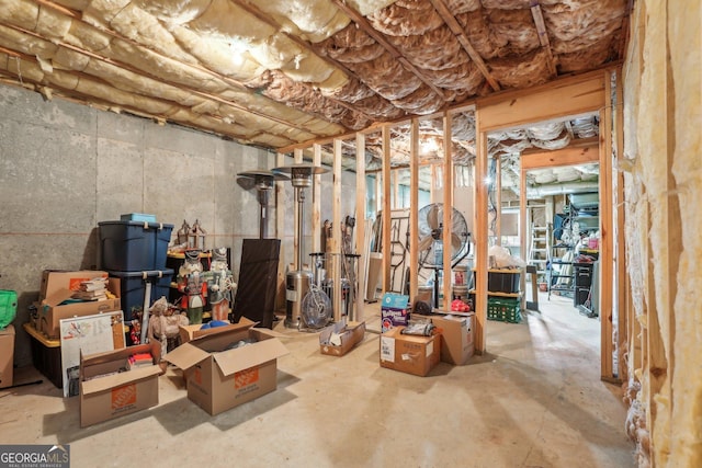3480 Indian Shoals Rd, Dacula, GA 30019 - view of unfinished below grade area