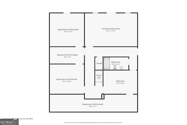 3480 Indian Shoals Rd, Dacula, GA 30019 - view of home floor plan