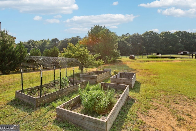 3480 Indian Shoals Rd, Dacula, GA 30019 - surrounding community with a garden and a view of rural / pastoral area
