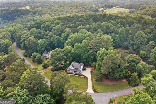 226 Nacoochee Dr, Woodstock, GA 30188 - view of property location with a heavily wooded area