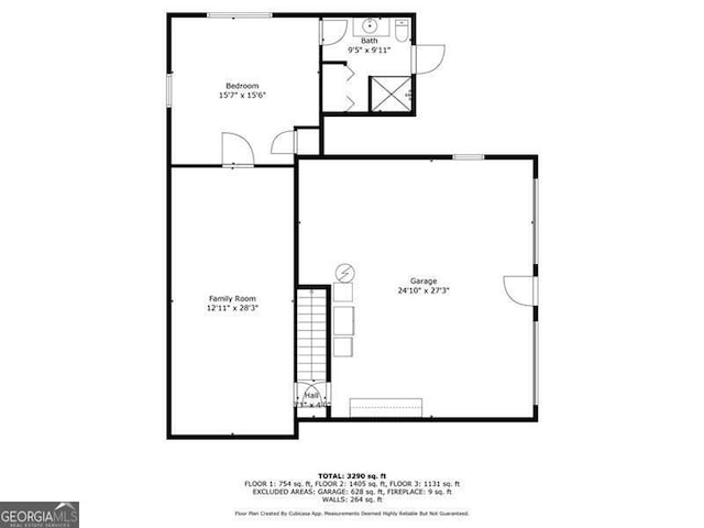 226 Nacoochee Dr, Woodstock, GA 30188 - view of floor plan / room layout