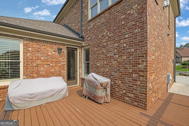 2450 Weber Heights Way, Buford, GA 30519 - deck with a grill