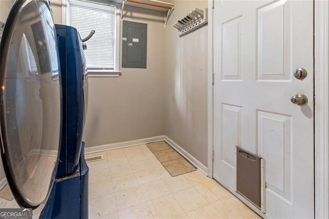 233 Oakridge Dr, Cartersville, GA 30121 - laundry area with electric panel and baseboards