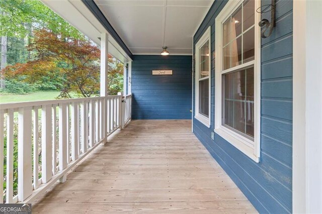 233 Oakridge Dr, Cartersville, GA 30121 - view of wooden porch